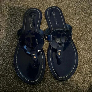 Pierre Dumas Slip On Flat Thong Flip Flop Sandal Size 6.5 M